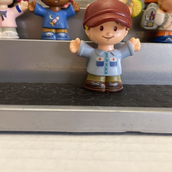 Fisher Price Little People Mixed Figure Lot Of 11 School Children Vitiligo - Picture 4 of 12